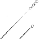 ITALIAN FASHIONS REAL Solid 14K or 10K Yellow or White Gold 0.80mm - 1.3mm Diamond Cut Braided Square Wheat Spiga or Franco Spiga Chain Necklace with Lobster Claw Clasp | Multiple Lengths Available | Men Women | MADE IN ITALY