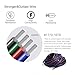 JACKYLED RGB Cable 33ft 10m 22AWG 4 Pin LED Strip Extension Cable for 10mm 5050 3528 Led Strip Lights