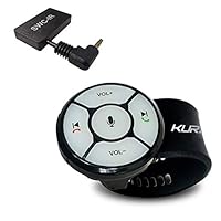 Wireless Steering Wheel Audio Controller, KURATU Watchband Style Car Steering Wheel Controller with Backlight Buttons, Wireless Remote Control for KURATU Android Car Stereo/GPS Navigator