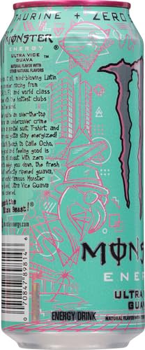 MONSTER ENERGY ULTRA VICE GUAVA (16OZ) – 106537