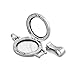 ShinyJewelry Id Badge Holder Necklace Living Memory Floating Locket Lanyard Necklace for Floating Charms (1)