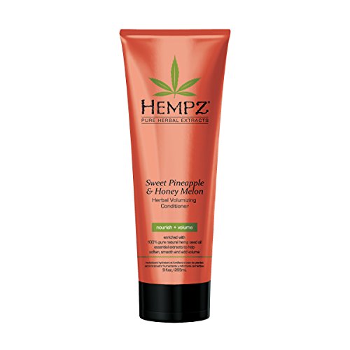Hempz Sweet Pineapple and Honey Melon Herbal Volumizing Conditioner, 9 Ounce