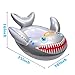 R HORSE Shark Shaped Baby Swimming Pool Float Cartoon Inflatable Fish Swimming Ring for Kids Toddles Aged 9-36 Months