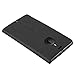 Cadorabo Book Case Works with Nokia Lumia 1520 in Night Black – with Magnetic Closure, Stand Function and Card Slot – Wallet Etui Cover Pouch PU Leather Flip