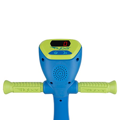 Flybar iPogo Jr. - Worlds First Interactive Counting Pogo Stick For Kids Ages 5 to 9 (Blue)