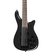 Rogue LX205B 5-String Series III Electric Bass Guitar Pearl Black
