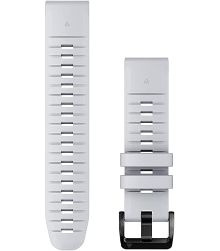 Amazon.com: Garmin QuickFit 22 Carrera White Silicone Band