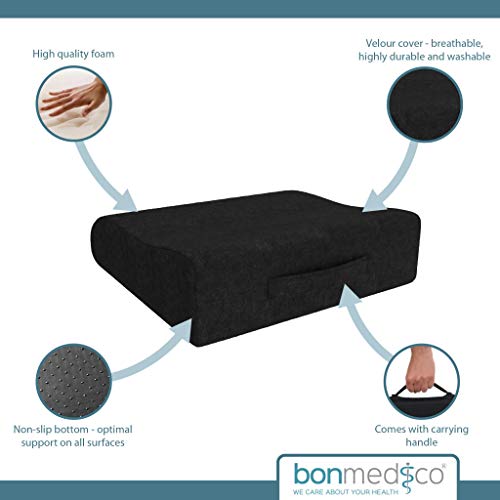 bonmedico Booster Seat Cushion Ergonomic Wedge/Raiser Chair Cushions