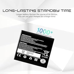 Qoutmcuy 6620L Battery，4200mAh Upgraded Capacity