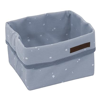 LITTLE DUTCH 5949 Utensilo Wickeltisch-Körbchen klein little stars blau