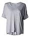 Kalvon-Fu Women's Round Neck Casual Loose Short Sleeve Tees Tops Blouse T-shirt