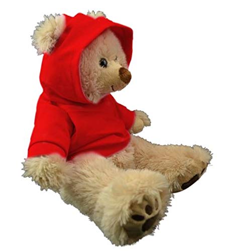 red teddy hoodie