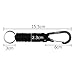 EOTW Paracord Keychain Quick Release Keychain Clip Ring with Carabiner Military Grade Utility Survival Paracord for Keys Knife for Outdoor Camping 2Pack