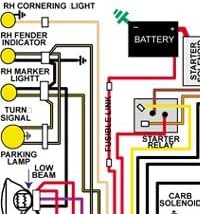 Amazon.com: Full Color Laminated Wiring Diagram FITS 1973 73 Chevy