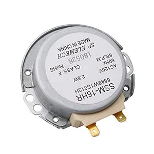 Motor de tocadiscos para microondas, 4,86 mm, ancho de eje de ...