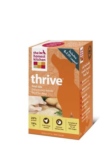 The Honest Kitchen Thrive Gluten Free Dog Food 4 Ounce Trial