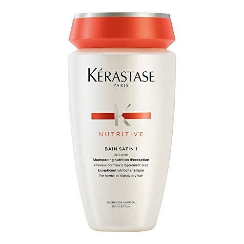 Kerastase Nutritive Bain Satin 1 Shampoo ( Normal to Slightly Sensitised Hair ) - Kerastase - Nutritive - 250ml/8.5oz