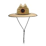 Grundens 50284-224-0001 Waterman Straw Hat Reed ONE
