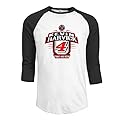 NASCAR Kevin Harvick Flag Mens 3/4 Sleeve Raglan Shirts Printed