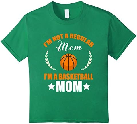 Kids Best Costume For Basketball Mom. Xmas Gift From Kids. 6 Kelly Green