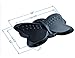 Butterfly Ergonomic Non-Flat Anti Fatigue Standing Desk Mat, Black (1st Generation)
