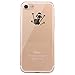 JAHOLAN iPhone 7 Case, iPhone 8 Case Amusing Whimsical Design Clear Bumper TPU Soft Case Rubber Silicone Cover for iPhone 7 iPhone 8 - Cute Lamb