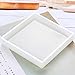 4 Pack Square Silicone Coaster Molds - Silicone Resin Mold, Clear Epoxy Molds for Casting with Resin, Concrete, Cement and Polymer Clay