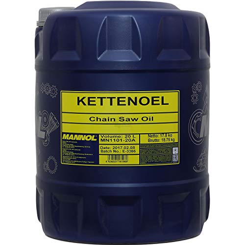 20 Liter Original MANNOL Kettenoel Chain Oil Kettenöl inkl. Auslaufhahn – Bild 3