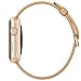 MXY Fine Woven Nylon Replacement Strap Wrist With Gold Metal Buckle Clasp for 38mm Apple iWatch Series 1 Series 2 (38mm-Glod/Royal Blue-Golden Buckle)
