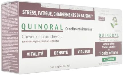 Klorane Quinoral 3 month supply