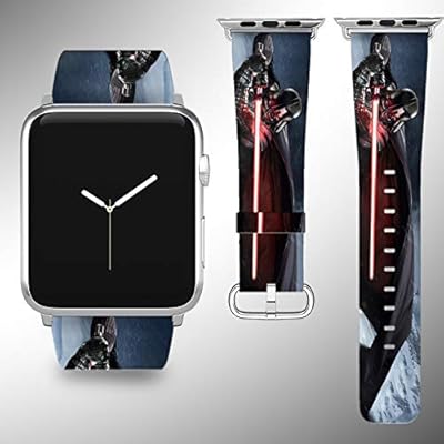 Wrist Band Strap With Star Wars Design Compatible With Apple Watch