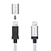iOrange-E iPhone Cable, Apple Certified 3 Pack of 3.3ft USB Charge & Data Sync Braided Cable for iPhone 6 6S Plus 5S 5C 5, iPad Air, iPad Pro, iPad Mini 4, Full Golden + Full Silver + Grey