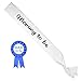 TTCOROCK Baby Shower White Lace Sash DAD to Be Tinplate Badge Combo Kit Baby Shower Party Gender Reveals Party Gifts