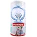 Mombella Hugging Monkey Teether Toy | Perfect for Sore Gums | Attaches to Bottles and Cups | Easy Grasp | BPA, Phthalate, PVC, Latex Free | Microwave, Sterilizer and Freezer Safe | 3M+,Light Blue