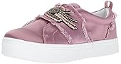 Sam Edelman Women's Levine 2 Sneaker, Pearl Pink Satin, 8 Medium US