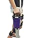 Crutcheze Premium Crutch Bag USA Made - Lightweight Pouch for Crutches with 3 Pockets - Tote Fits Adult & Youth Crutches - Accessories for Underarm Crutches (Purple)
