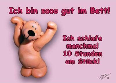 Ich Bin So Gut Im Bett Amazon De Burobedarf Schreibwaren
