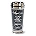Success in God Black 16 Oz. Stainless Steel Insulated Travel Mug with Lid