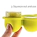 Fall Sale - TUTTI BIMBI Baby Food and Breastmilk Storage Container for Puree and Baby Led Weaning - Mom approved Freezer Tray with Silicone Clip-on Lid - BPA Free - 2 Heat Sensitive Spoons
