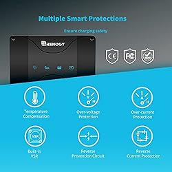 Renogy 50 Amp MPPT Charge Controller 12V MPPT Solar