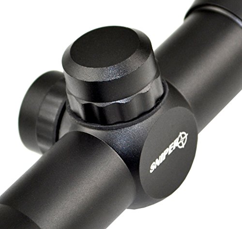 SNIPER Compact Rifle Scope 4x32 with Ring, Hunting Scope