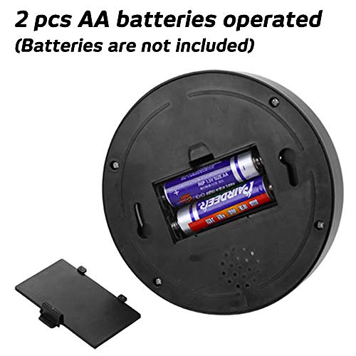 Dummy Camera CCTV Surveillance System with Realistic Simulated LEDs, findTop 2 Pack Fake Hemisphere Security Camera with 5 Pieces Warning Security Alert Sticker Decals