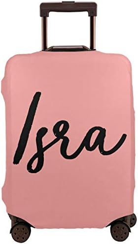 Personalised Name Travel Suitcase Cover Trolley Case Custom Luggage Protective Cover Fits 18-32 Inch Luggage