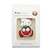 Finex Set of 3 Hello Kitty 2-in-1 Mobile Cell Smart Phone Kickstand Finger Ring and Holder Stand Grip Cute 360 Degree Rotating Ring for iPhone Samsung Android Smartphone Case - Random