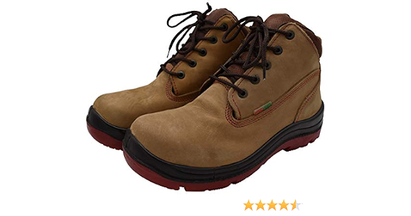 Amazon.com: Botas de trabajo para hombre con punta de acero resistente al  aceite, beige, 5 Angosto : Ropa, Zapatos y Joyería