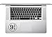 Platform 9 3/4 Hogwarts Harry Potter Decal Macbook Laptop Sticker
