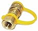 Hongso Quick Connect Brass Fitting Disconnect for Low Pressure Appliance, 3/8