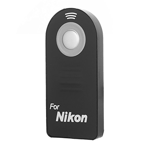 WAAO Ultra Slim Wireless IR Remote Control Replacement ML-L3 for Nikon DSLR SLR Cameras Camcorders