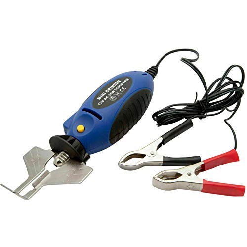 Chain Saw Sharpener, 12V Electric Chainsaw Grinder with Alligator Clip for Dremel Stihl Oregon OEM 25000RPM