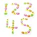Lip Whistles Amy&Benton 48PCS Plastic Lip Whistle Toy Party Favors for Kids (Assorted Colors, 2.5 in)